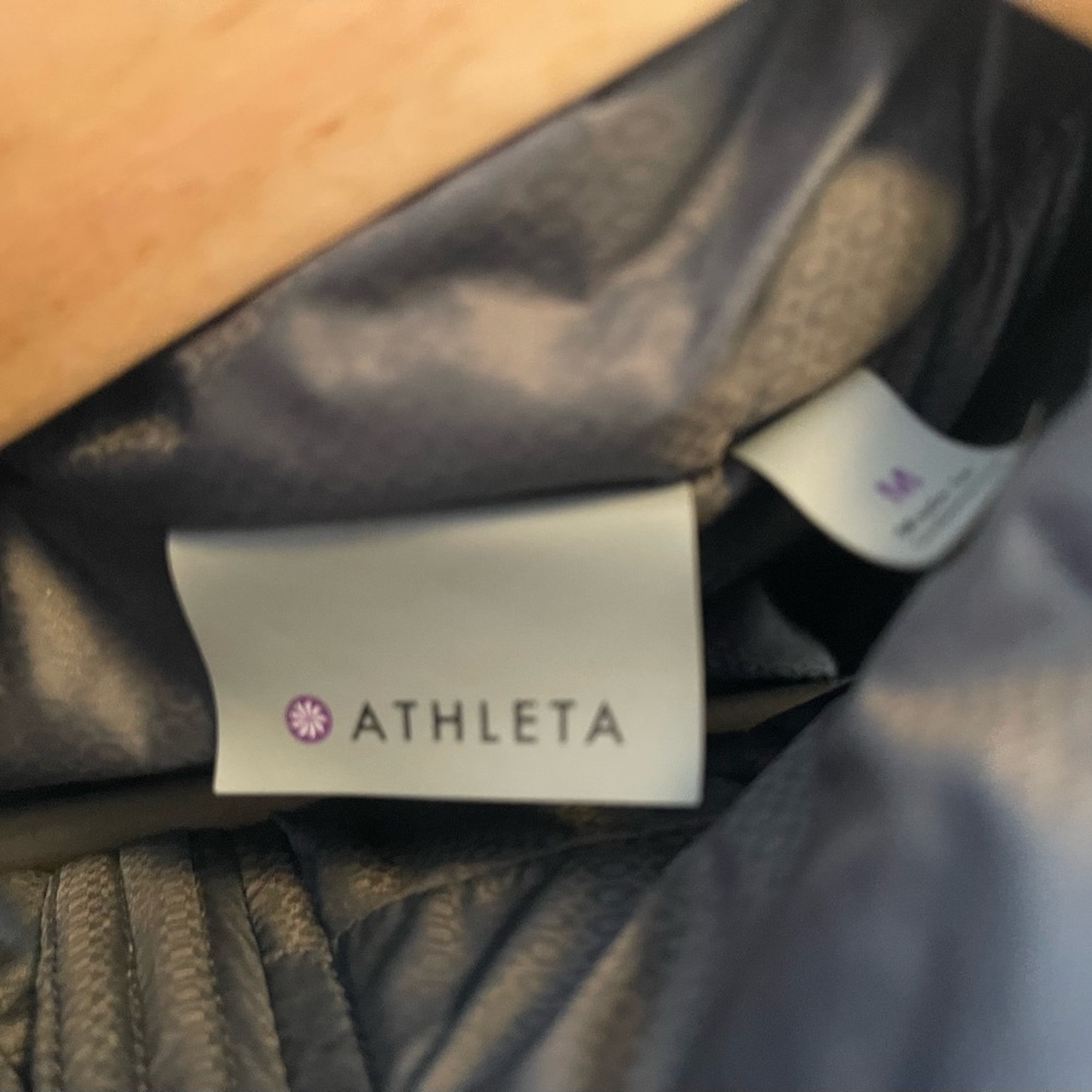 Athleta Bundle of five Women's Jackets -Black, Blue, Gray, Silver Size:M 
EUC - Picture 12 of 13